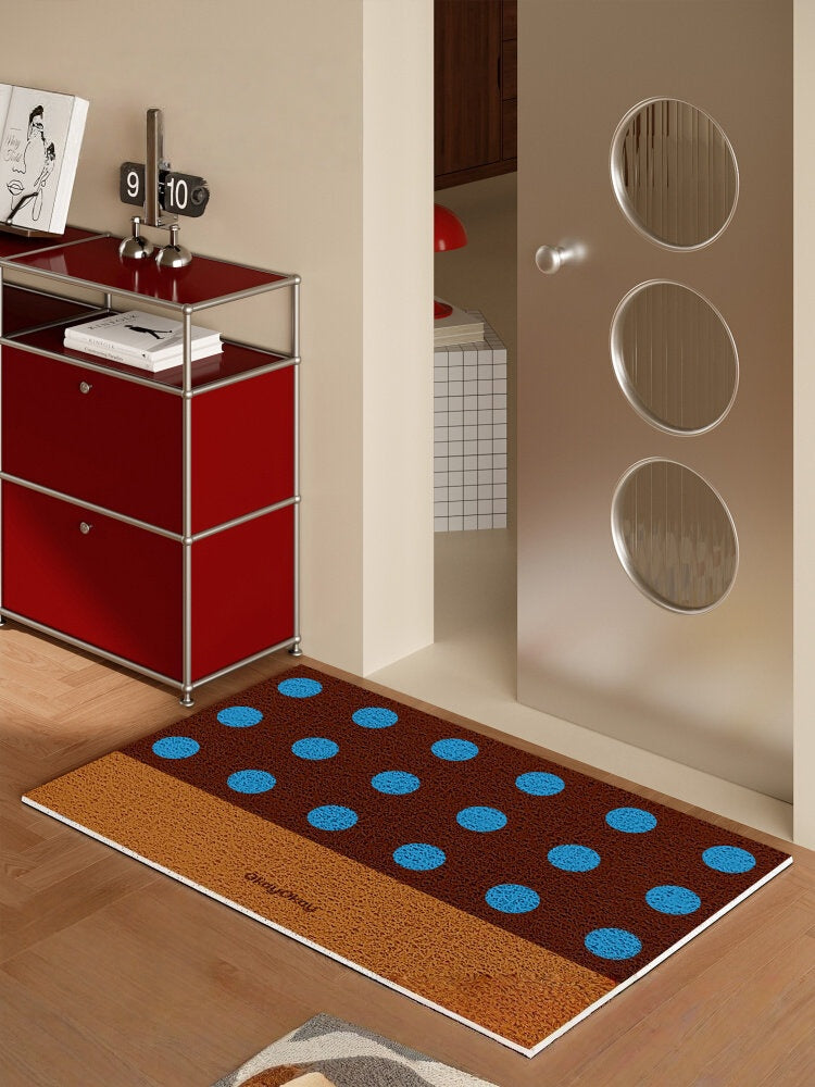 Large Dots PVC Doormat