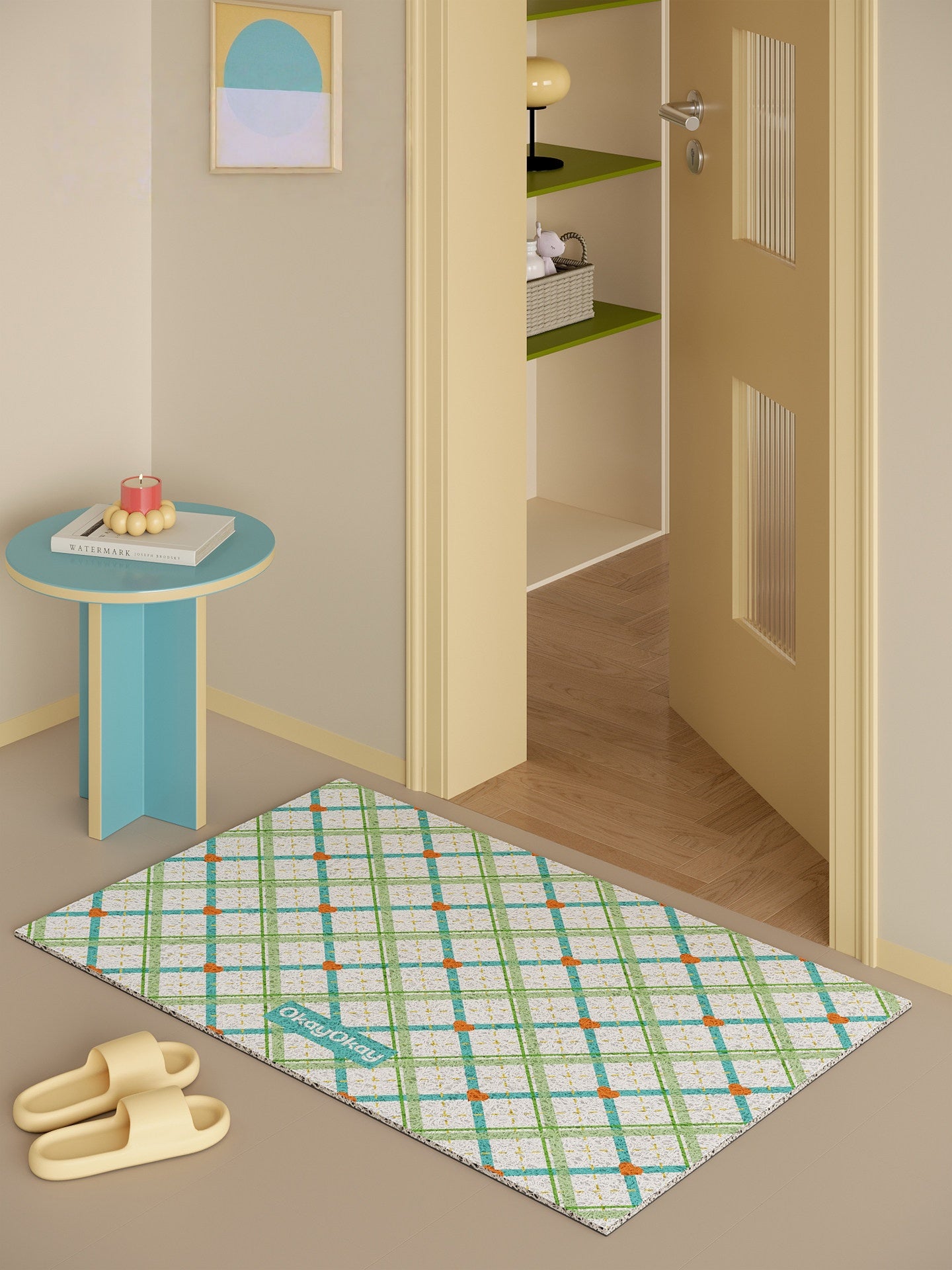 Diamond Pattern PVC Doormat