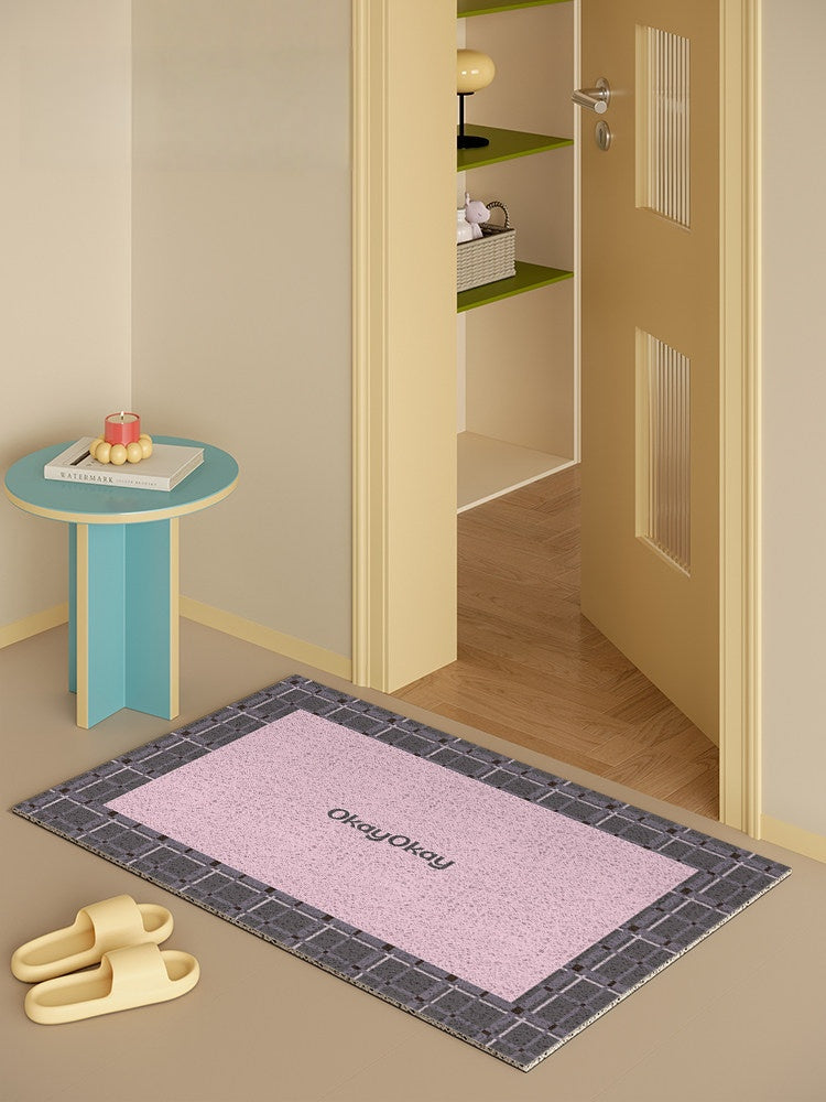 Checkered PVC Doormat