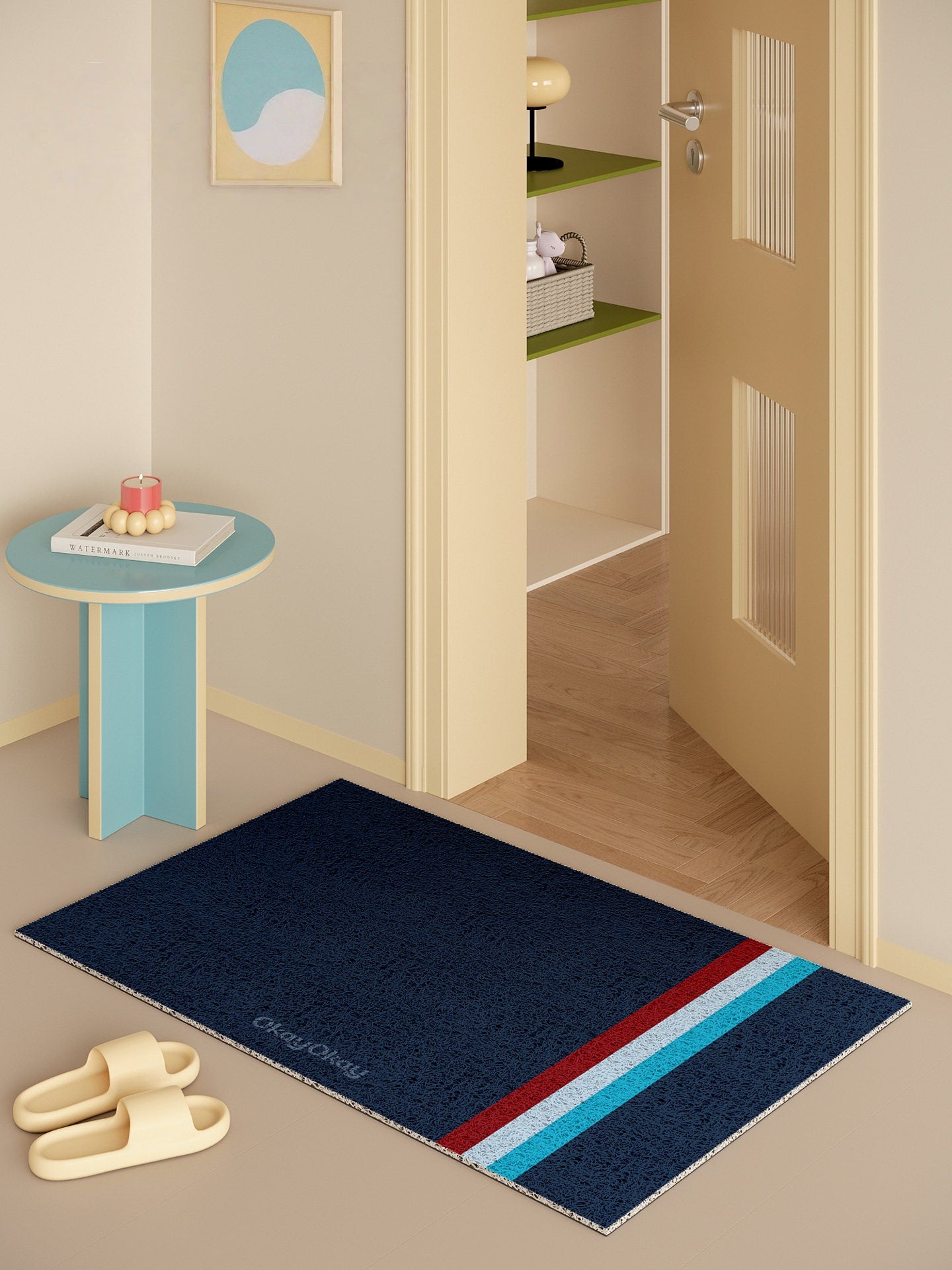 Stripes PVC Doormat