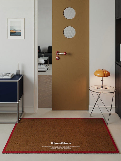 Contrasting Color PVC Doormat