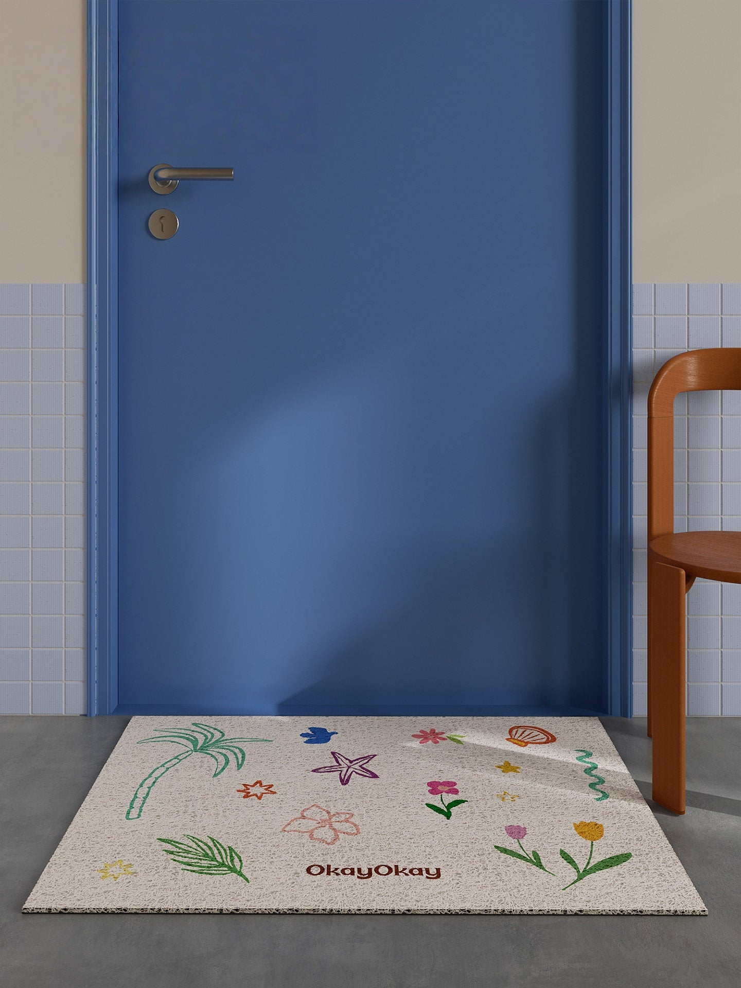 Coconut Tree PVC Doormat