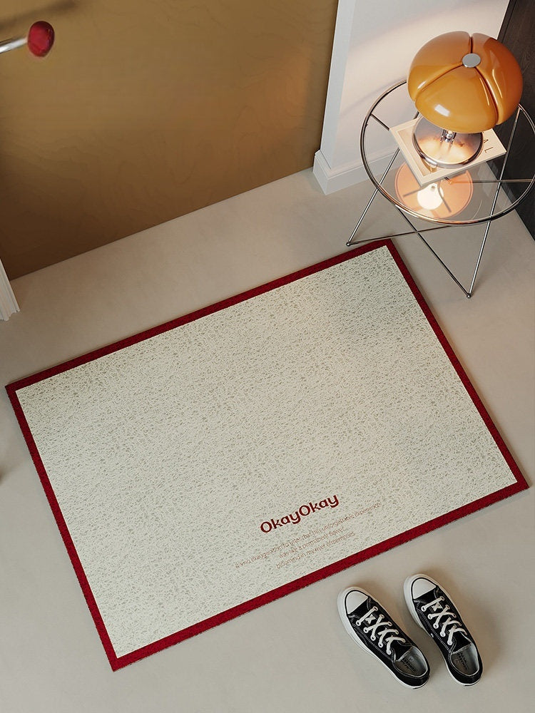 Contrasting Color PVC Doormat
