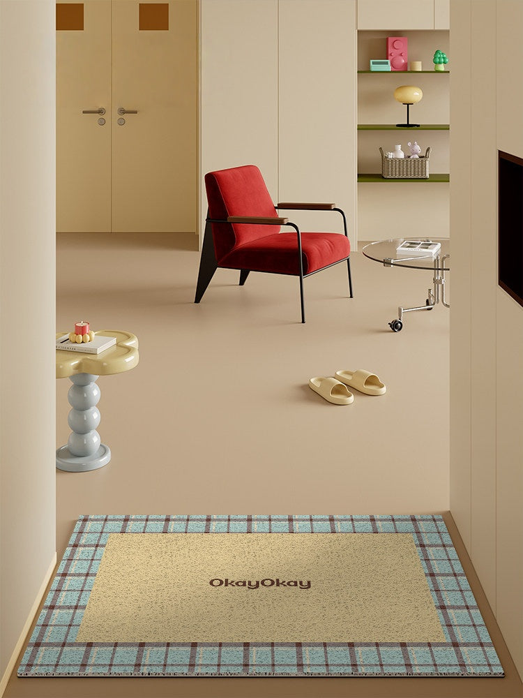 Checkered PVC Doormat