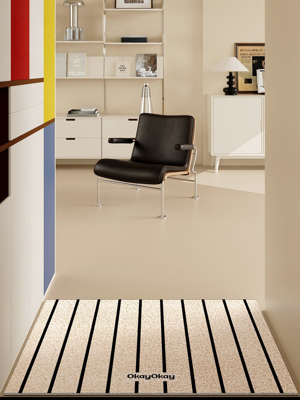 Classic Stripes PVC Doormat