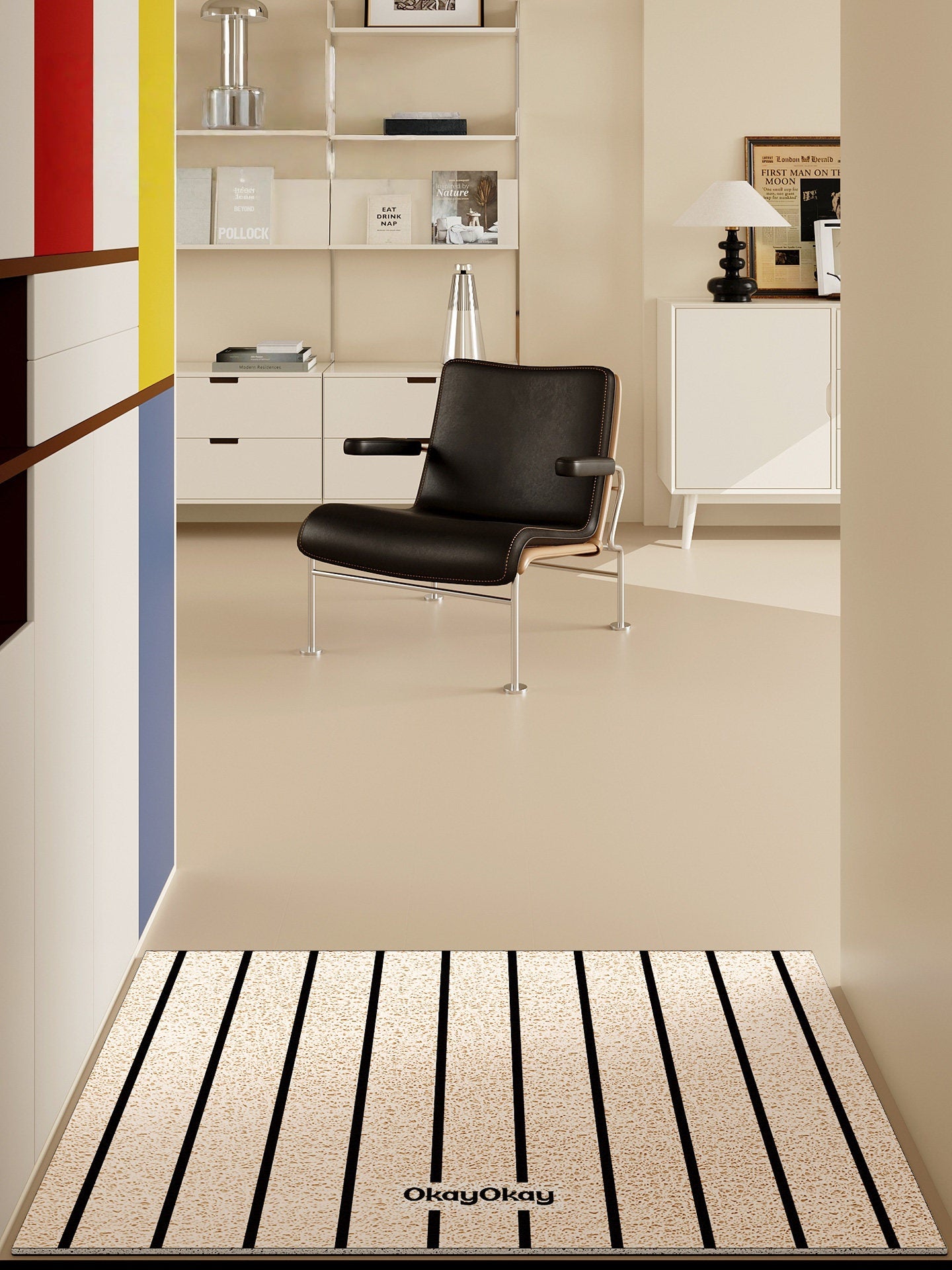 Classic Stripes PVC Doormat
