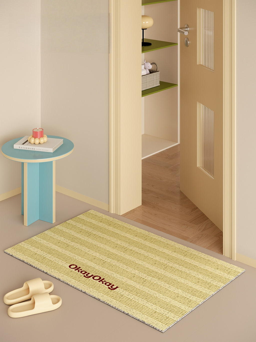 Classic Striped PVC Doormat