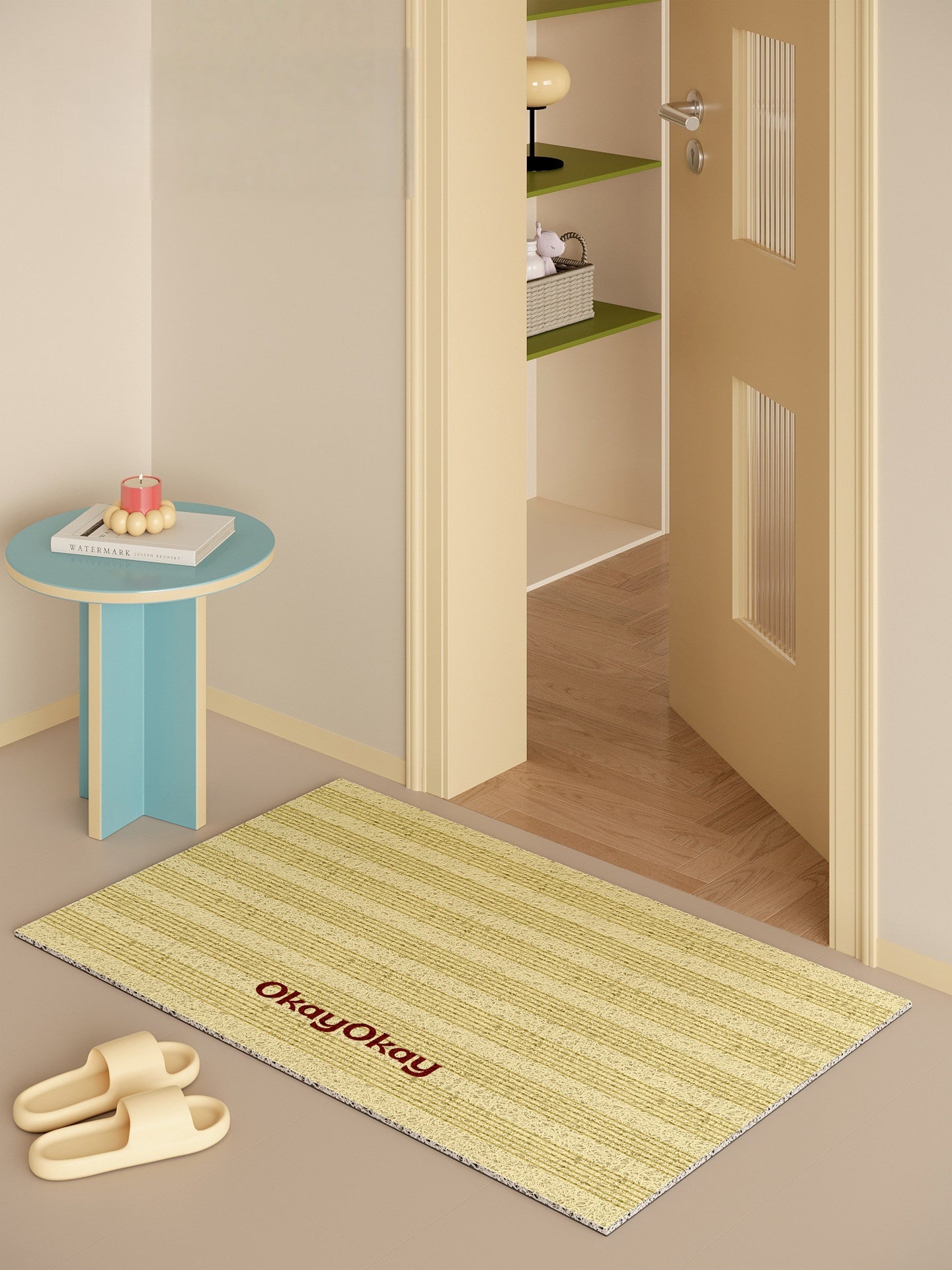 Classic Striped PVC Doormat