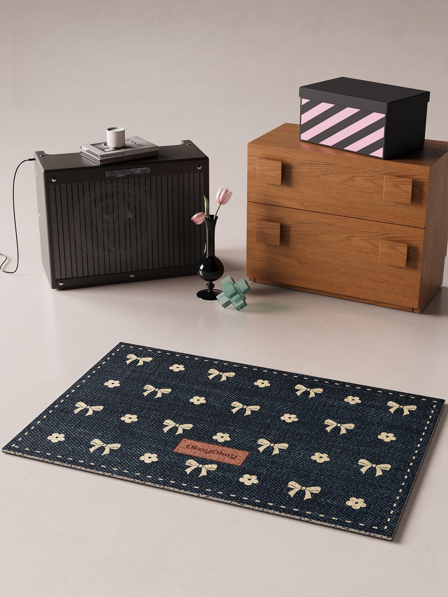 Bow PVC Doormat