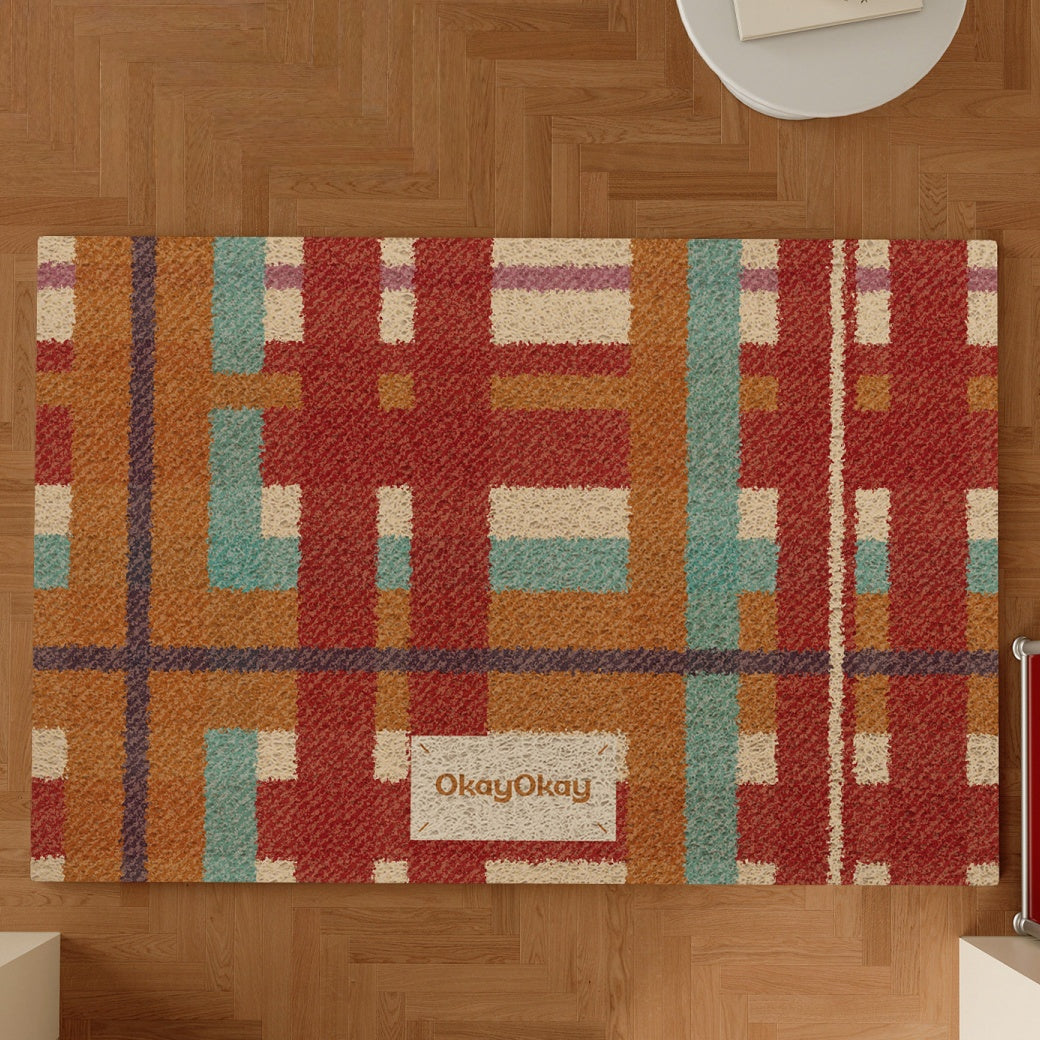 Striped PVC Doormat