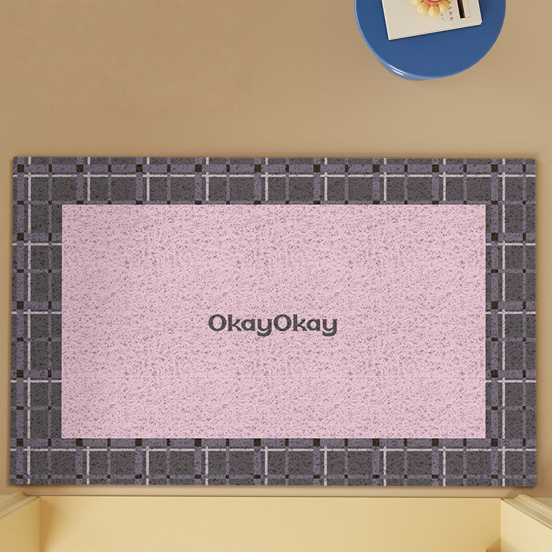 Checkered PVC Doormat