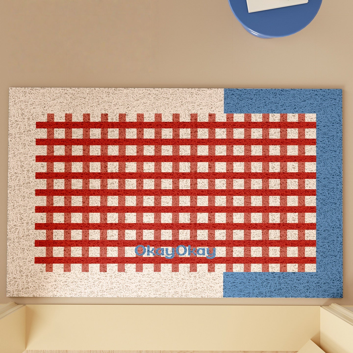 Checkered PVC Doormat