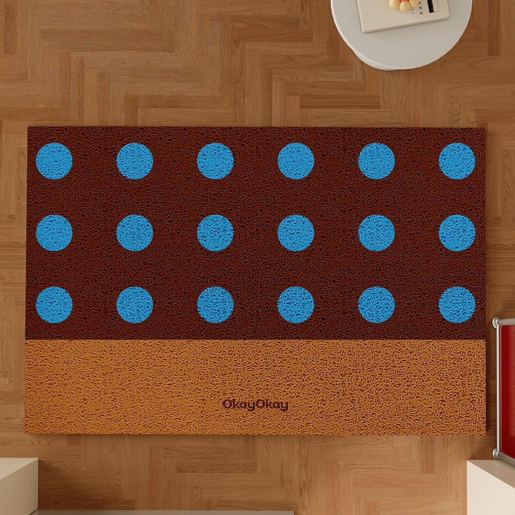 Large Dots PVC Doormat