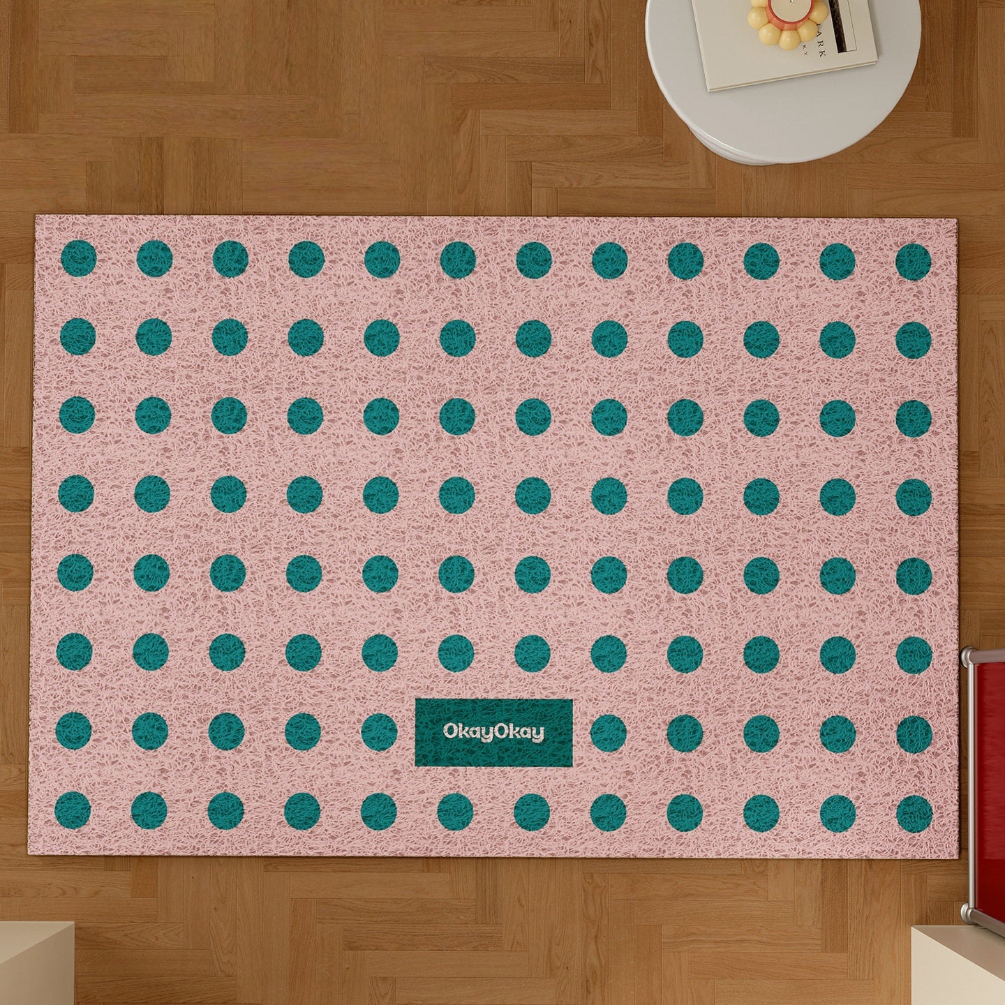 Polka Dots PVC Doormat