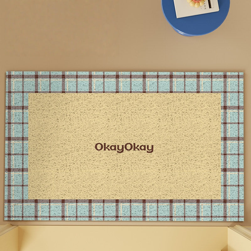 Checkered PVC Doormat