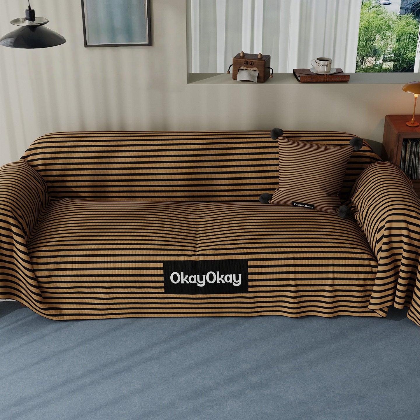 Classic Stripes Throw Blankets