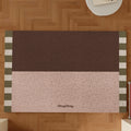 Contrasting Color PVC Doormat