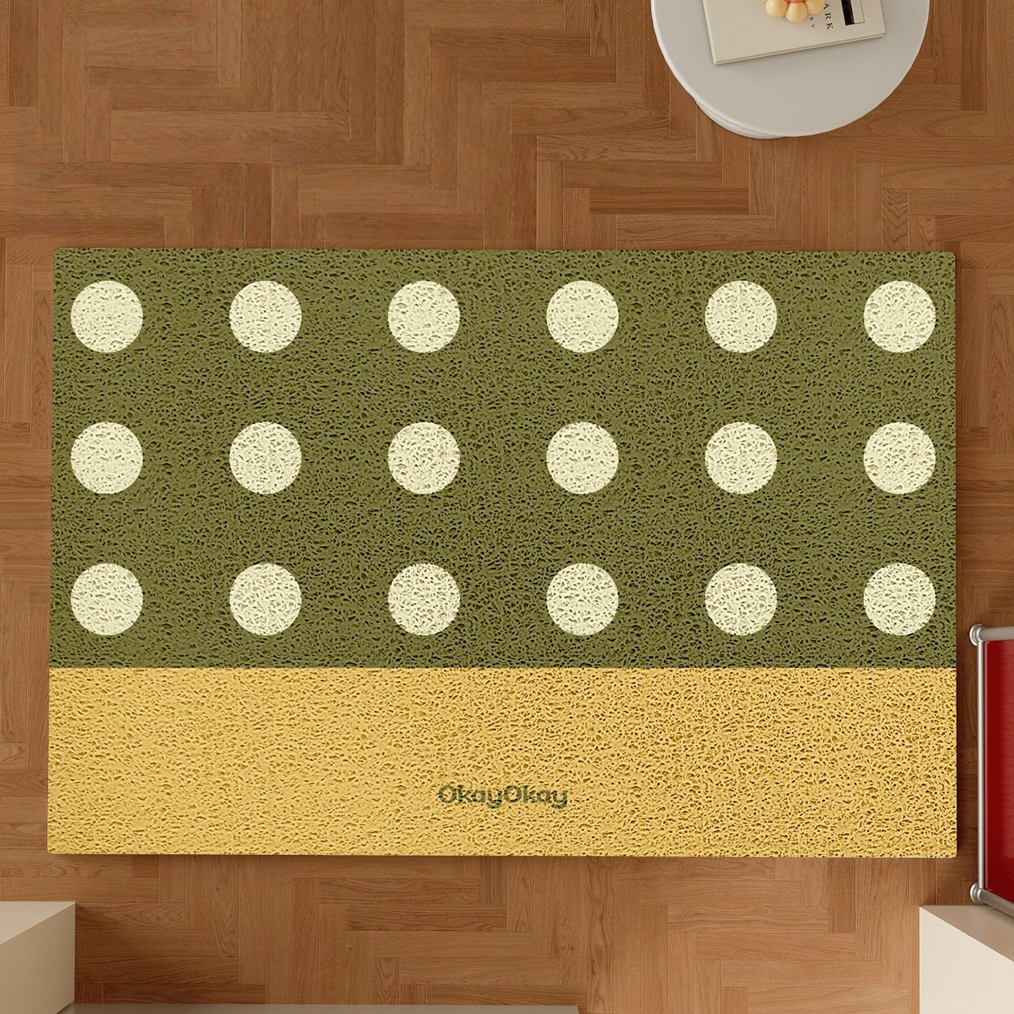 Large Dots PVC Doormat