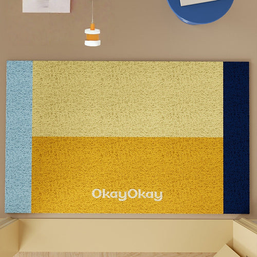 Contrasting Color PVC Doormat