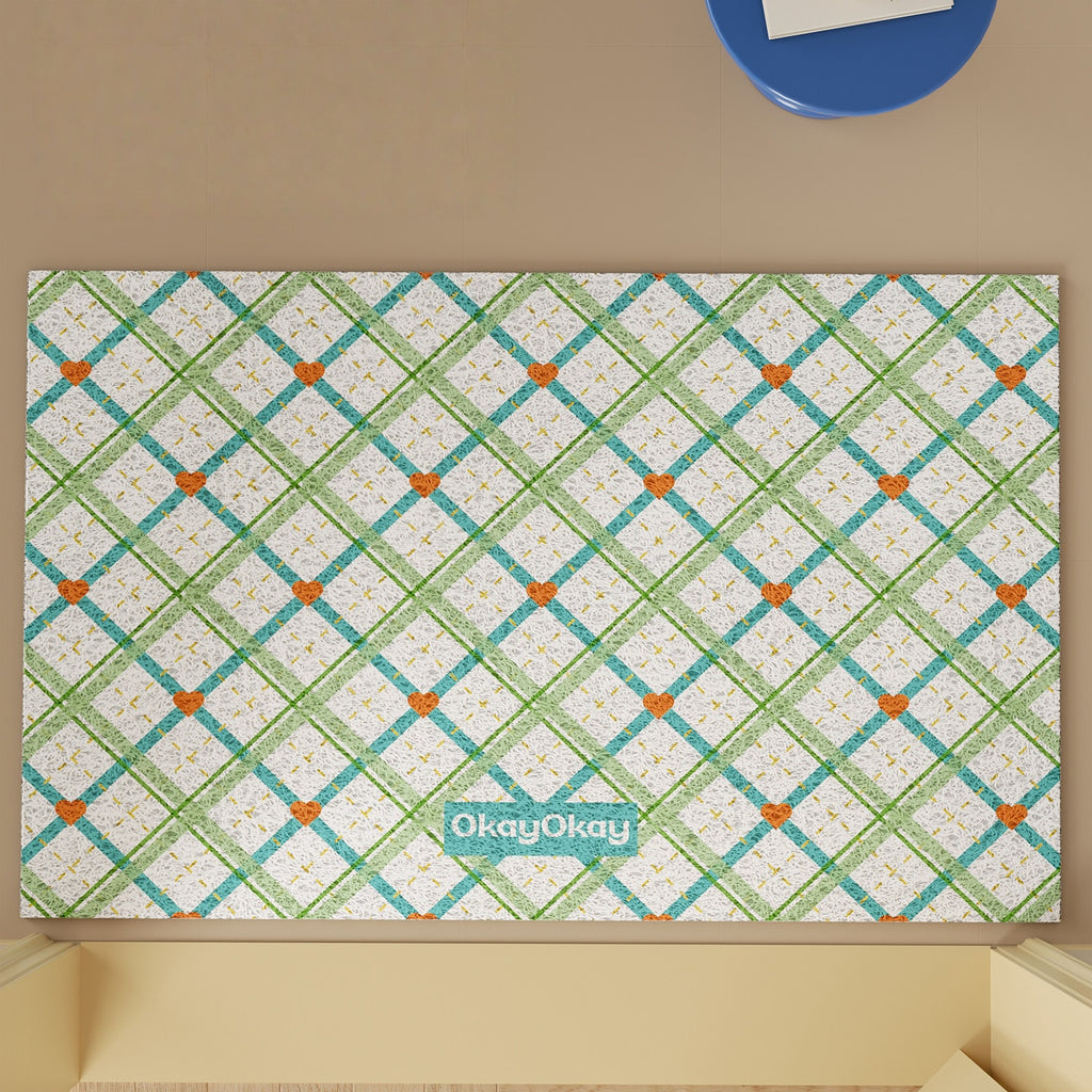 Diamond Pattern PVC Doormat