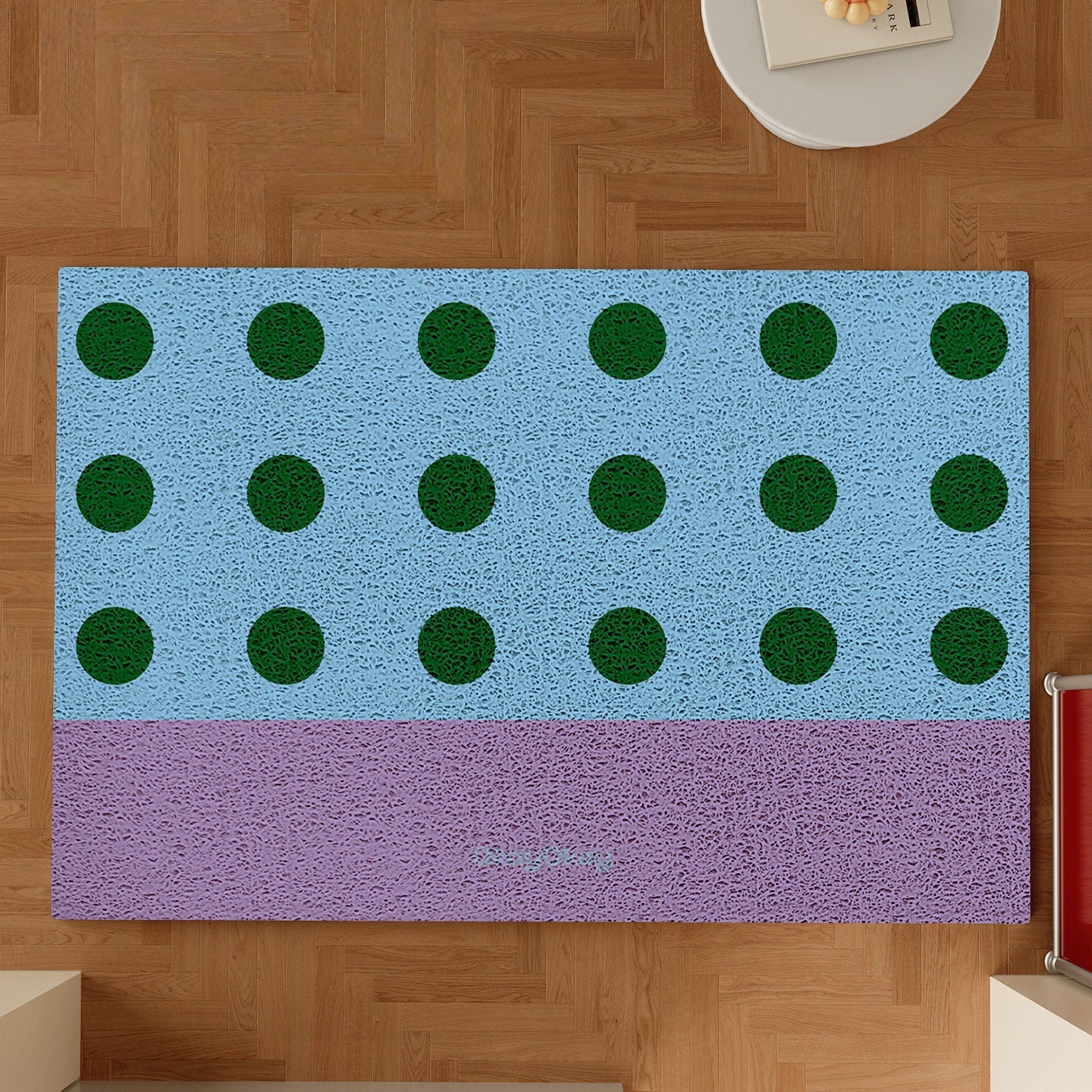 Large Dots PVC Doormat