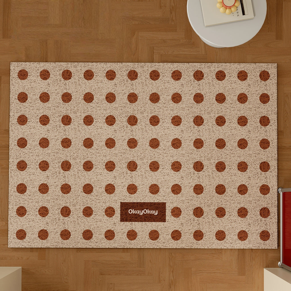 Polka Dots PVC Doormat