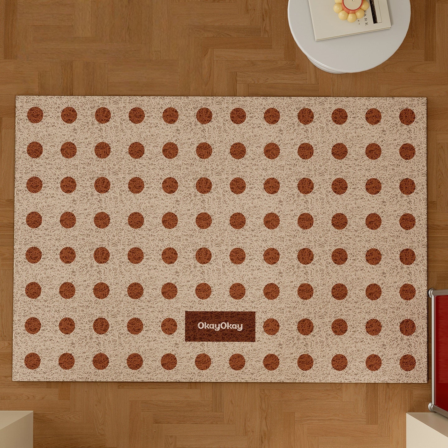 Polka Dots PVC Doormat
