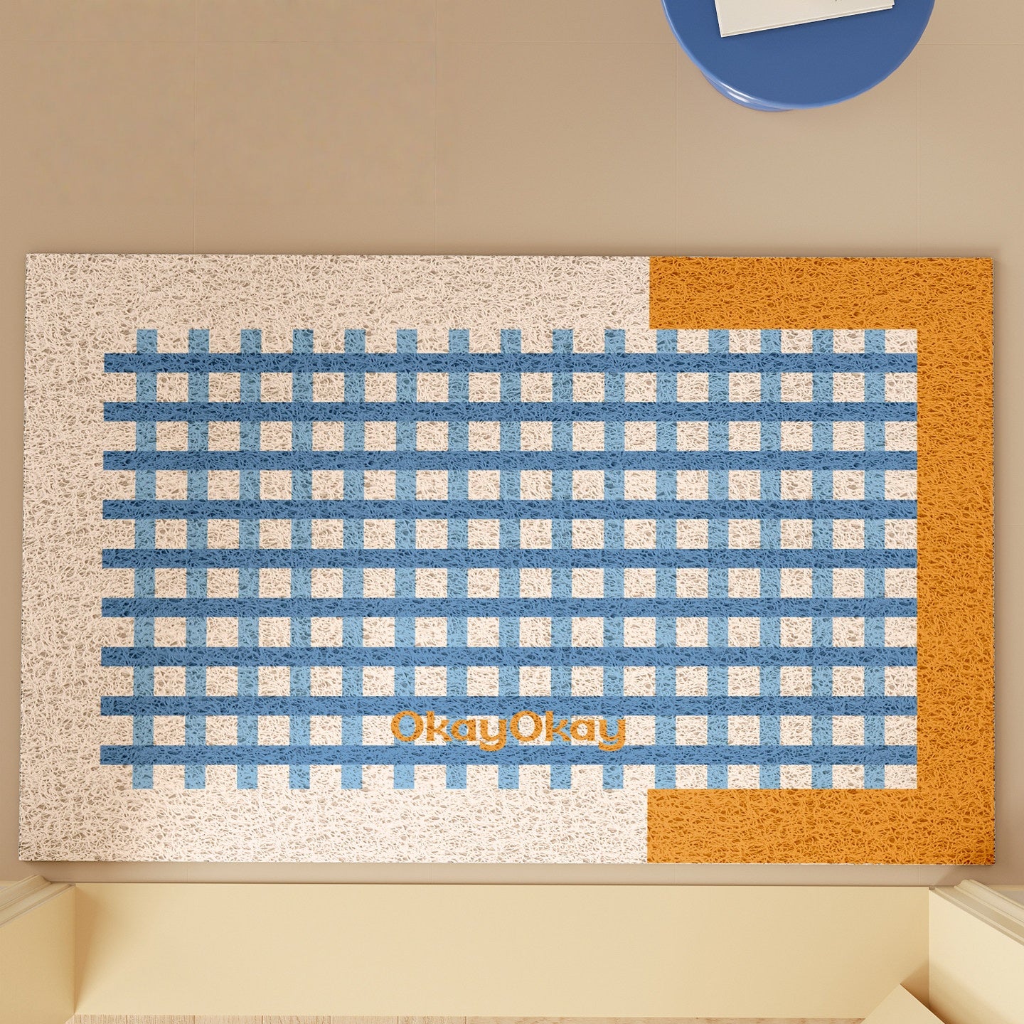 Checkered PVC Doormat