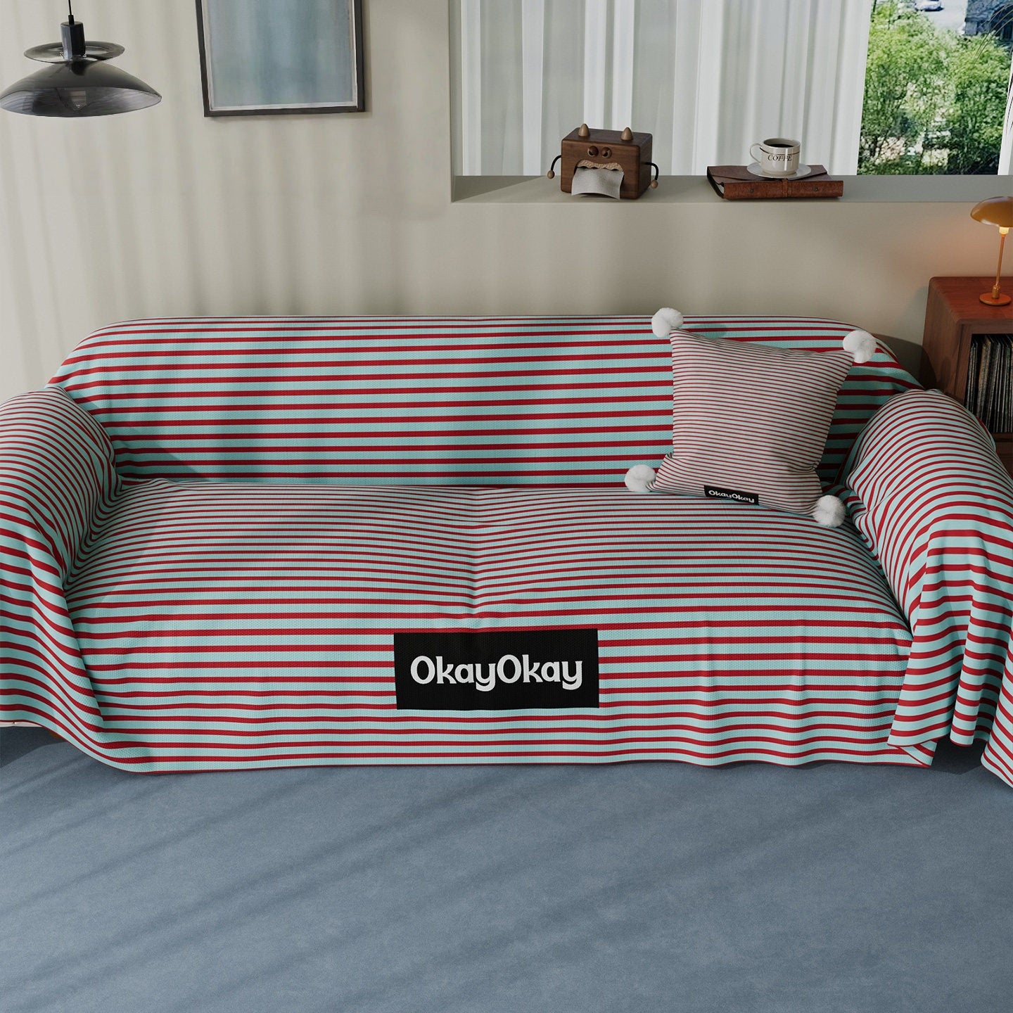 Classic Stripes Throw Blankets
