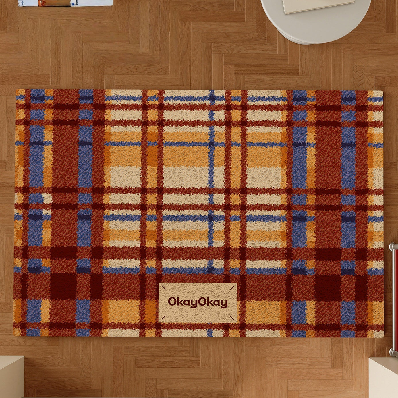 Striped PVC Doormat
