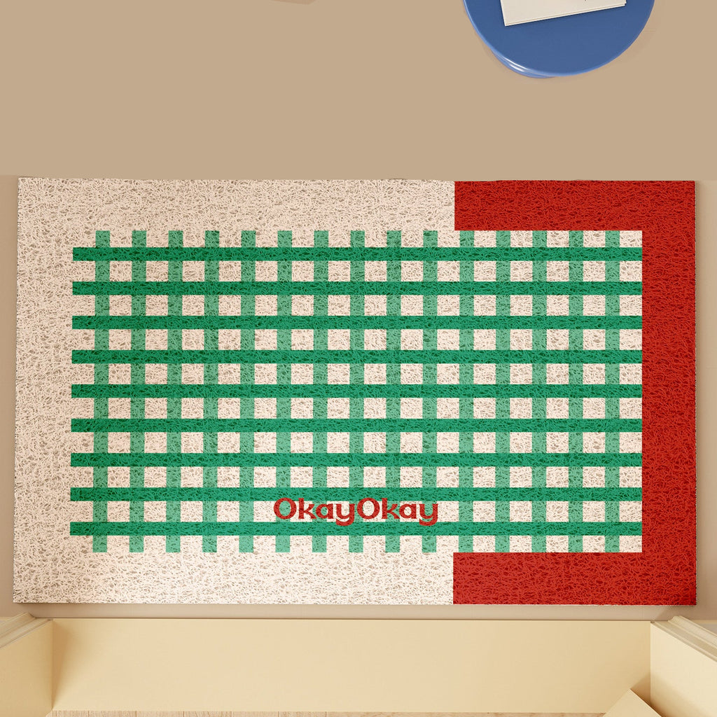 Checkered PVC Doormat