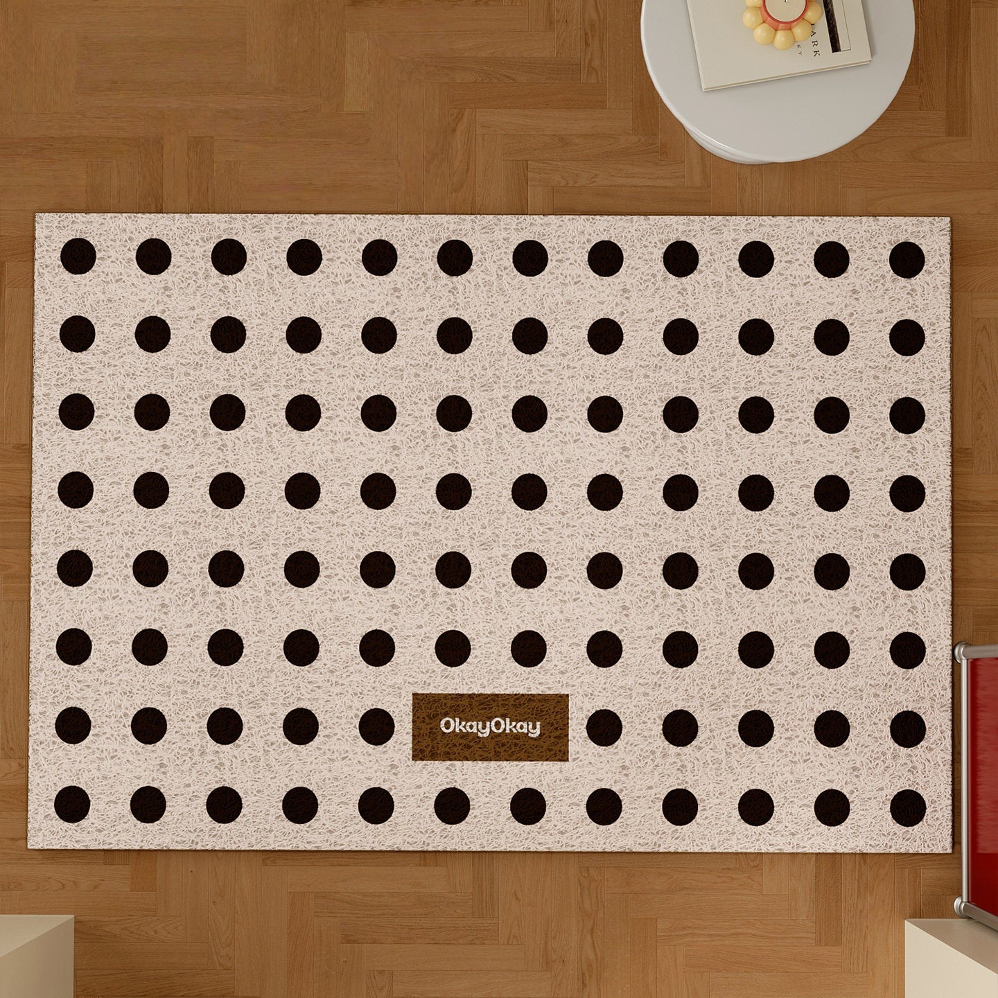 Polka Dots PVC Doormat