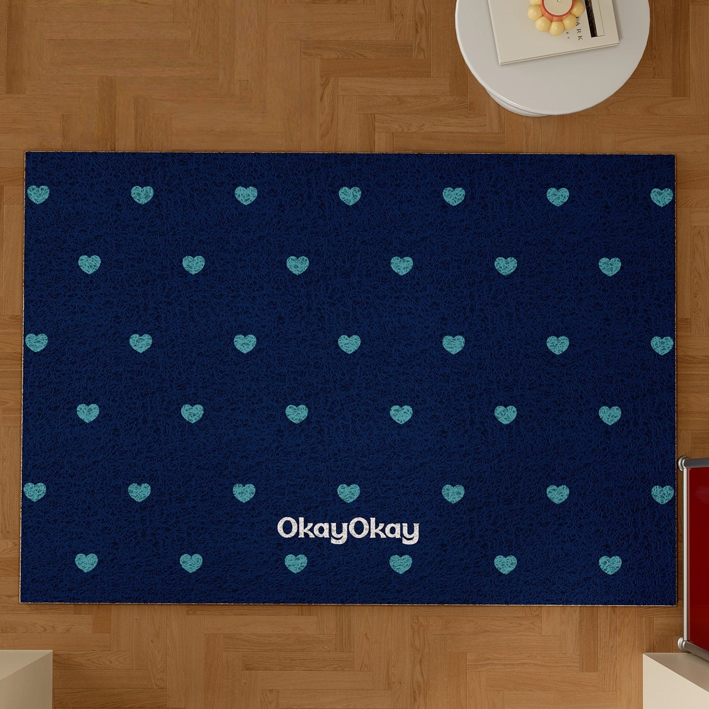 Heart-shaped PVC Doormat