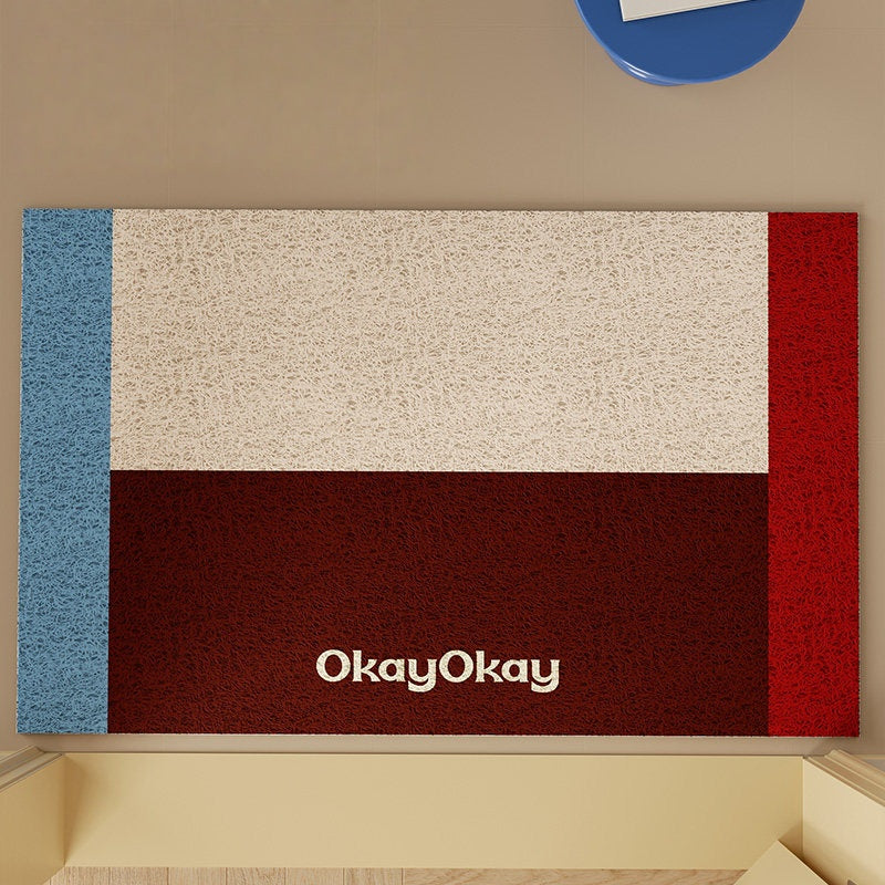 Contrasting Color PVC Doormat